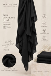 Black Premium Hijab