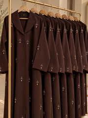 Espresso Brown Abaya