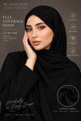 Black Premium Hijab
