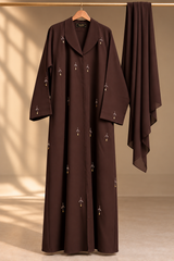 Espresso Brown Abaya